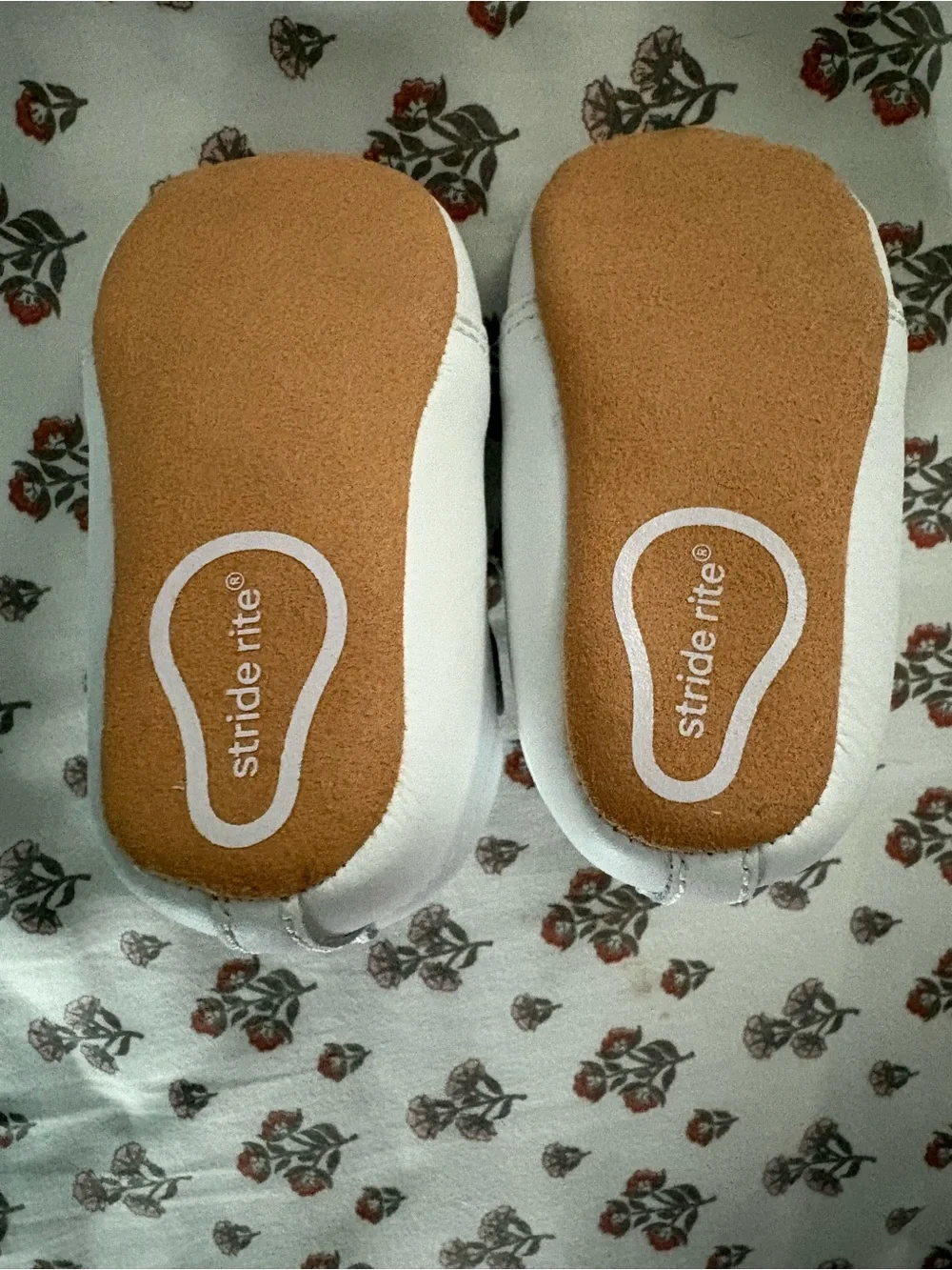 Stride Rite Emilia White Shoe